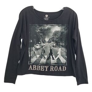 The Beatles Woman's Abbey Road Long Sleeve Top, Size Small